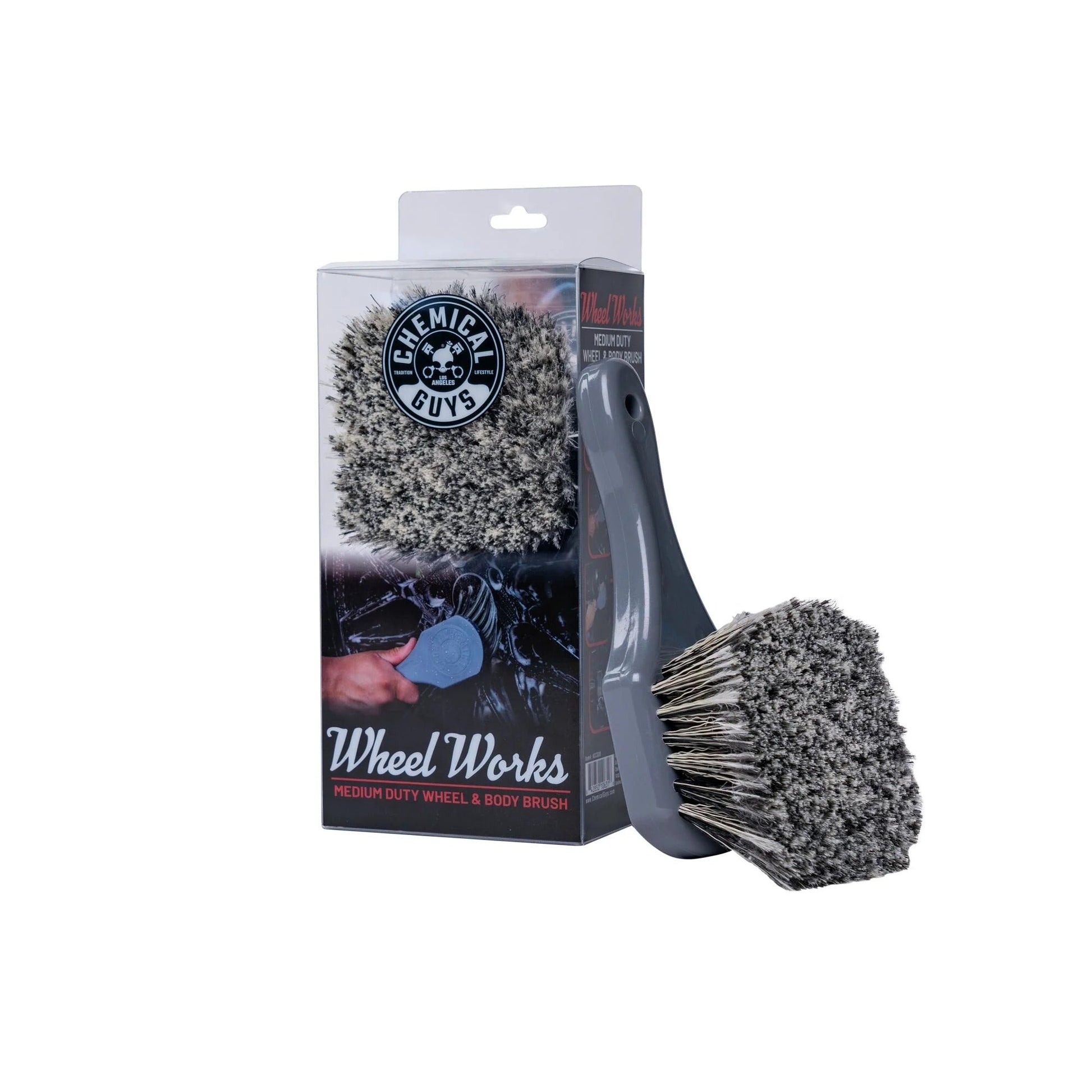 Wheel Works Medium Duty Wheel & Body Brush - Chemical Guys
