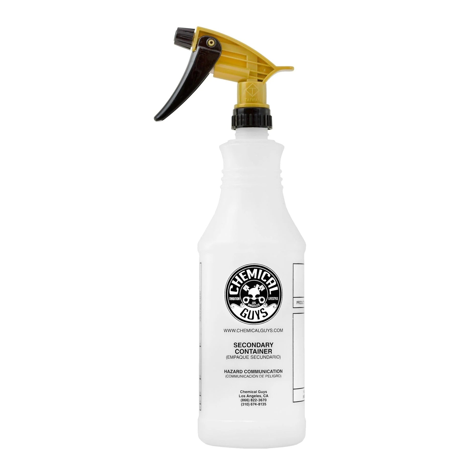 Acid Resistant Gold Standard Trigger Sprayer (32 oz) - Chemical Guys
