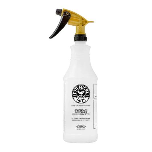 Acid Resistant Gold Standard Trigger Sprayer (32 oz) - Chemical Guys