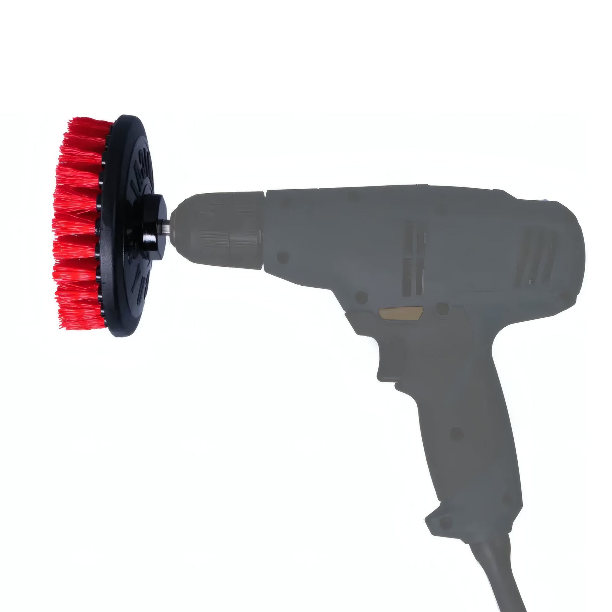 Carpet Brush With Drill Attachment (Red) - Chemical Guys