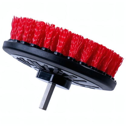 Carpet Brush With Drill Attachment (Red) - Chemical Guys