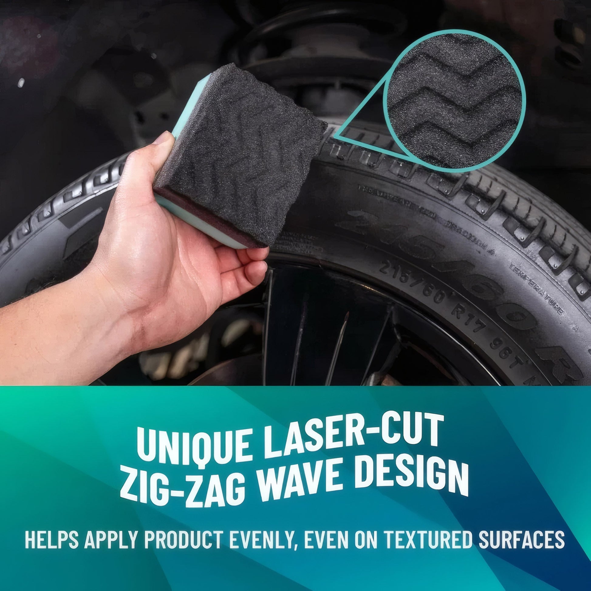 Durafoam Large Tire Dressing Applicator Pad - Chemical Guys