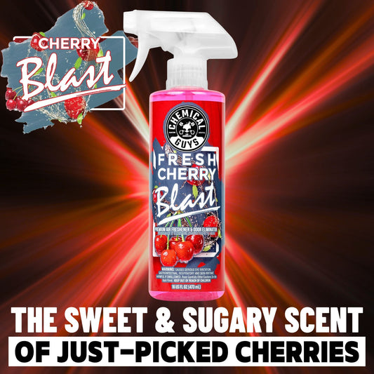 Fresh Cherry Blast Premium Air Freshener (16oz) - Chemical Guys