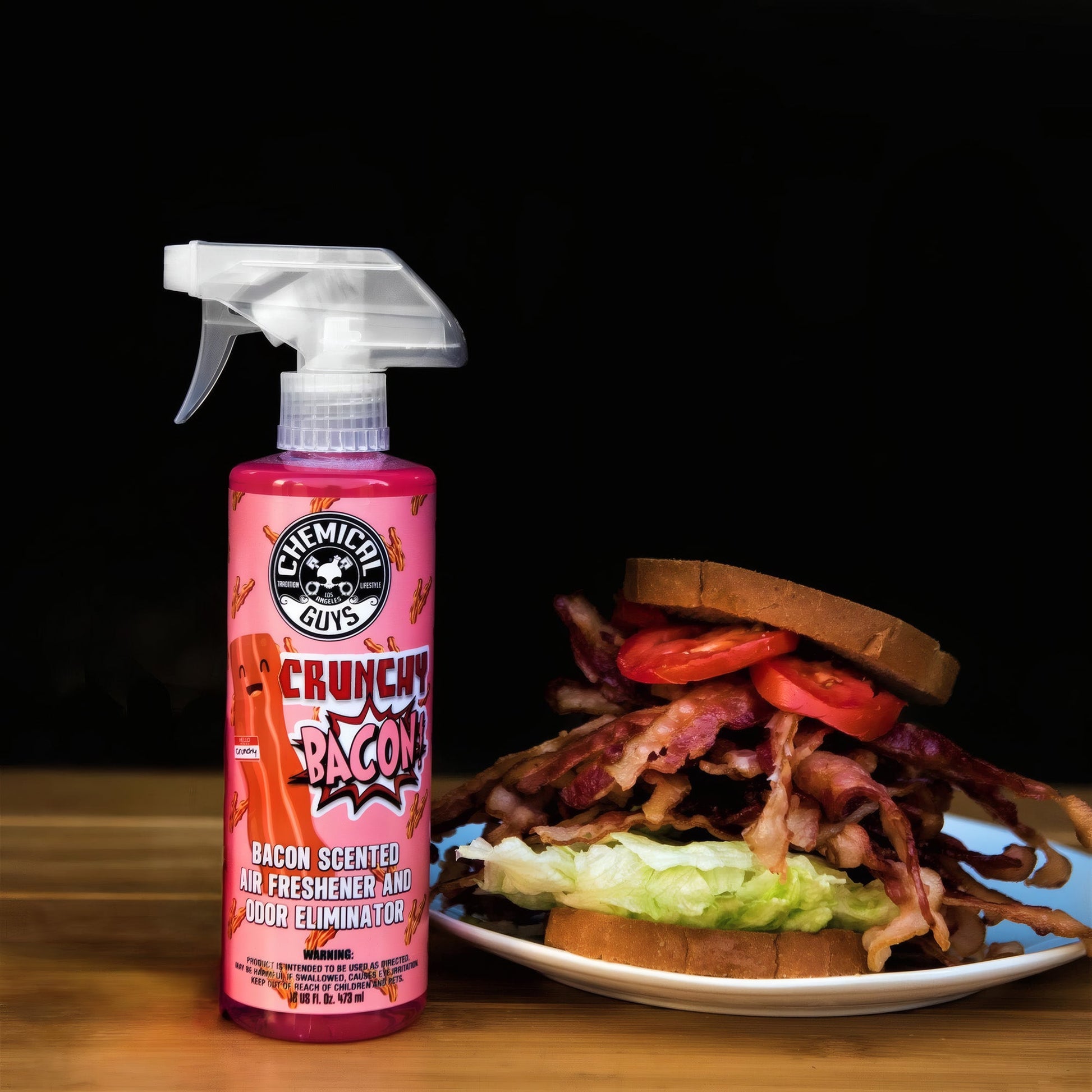 Crunchy Bacon Air Freshener and Odor Eliminator - Chemical Guys