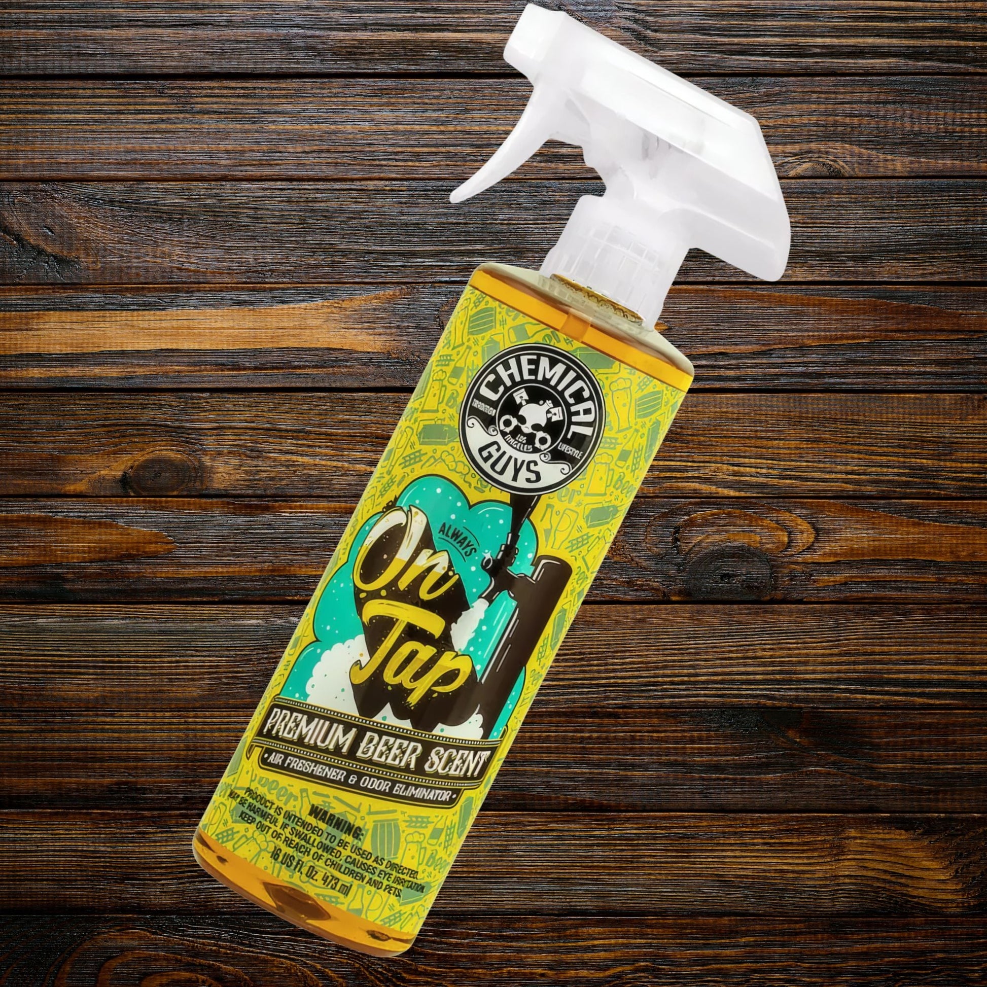 On Tap Beer Scented Air Freshener & Odor Eliminator - Chemical Guys