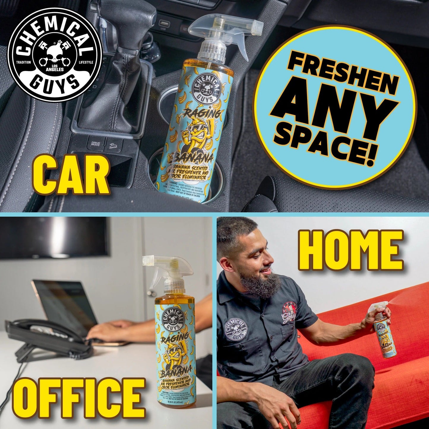 Raging Banana Air Freshener (16oz) - Chemical Guys