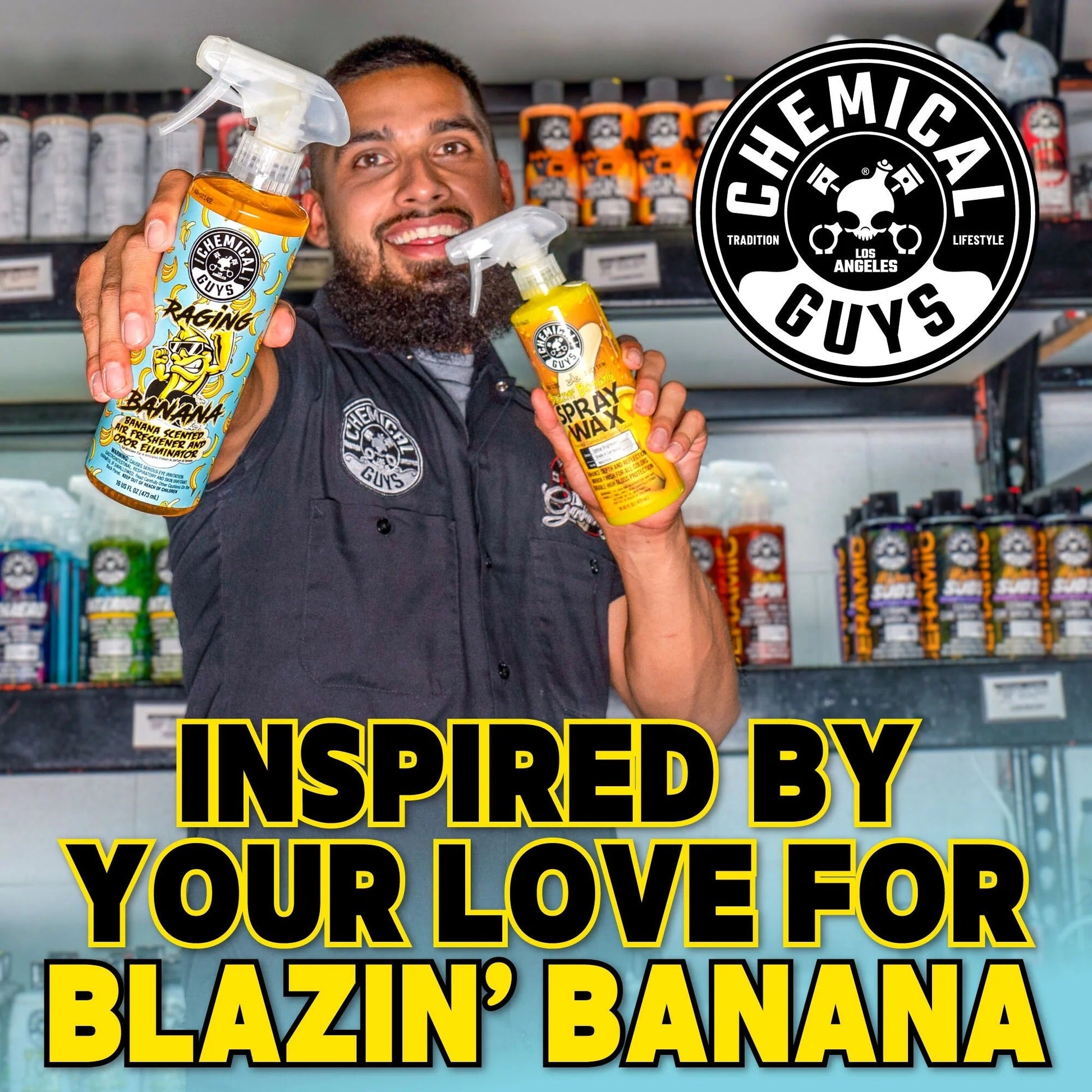 Raging Banana Air Freshener (16oz) - Chemical Guys