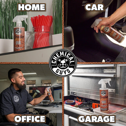 Leather Scent Premium Air Fragrance & Freshener - Chemical Guys