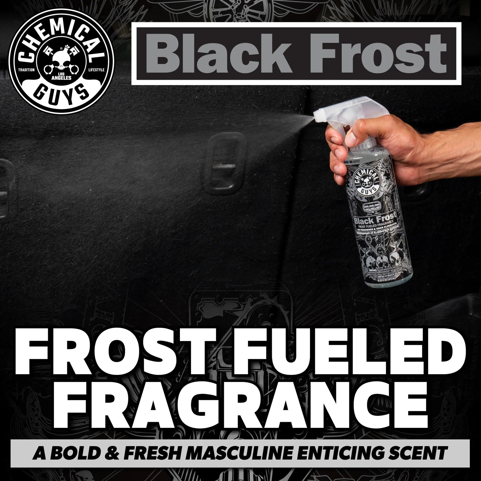 Black Frost Air Freshener & Odor Eliminator Chemical Guys