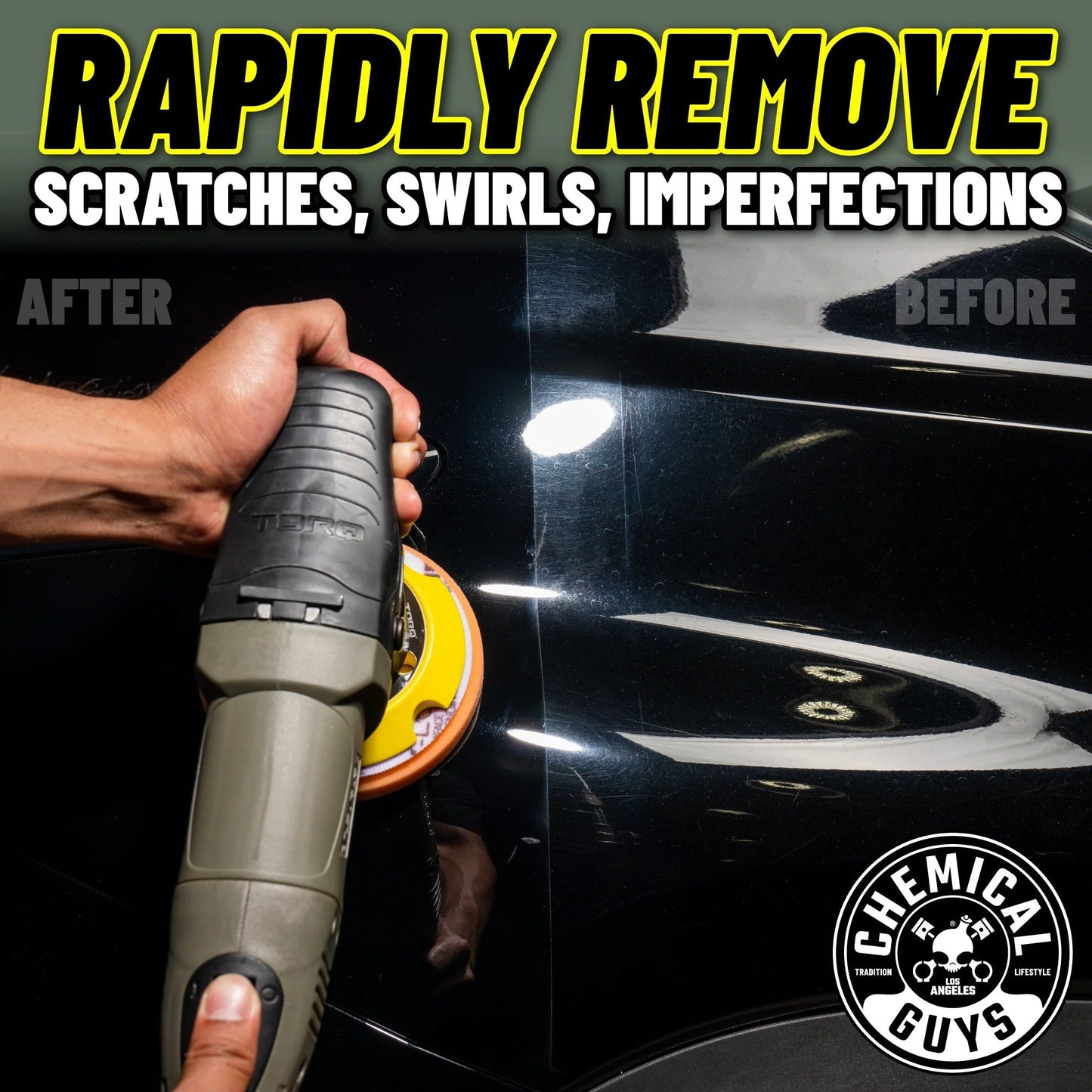 TORQ TORQ10FX Random Orbital Polisher - Chemical Guys