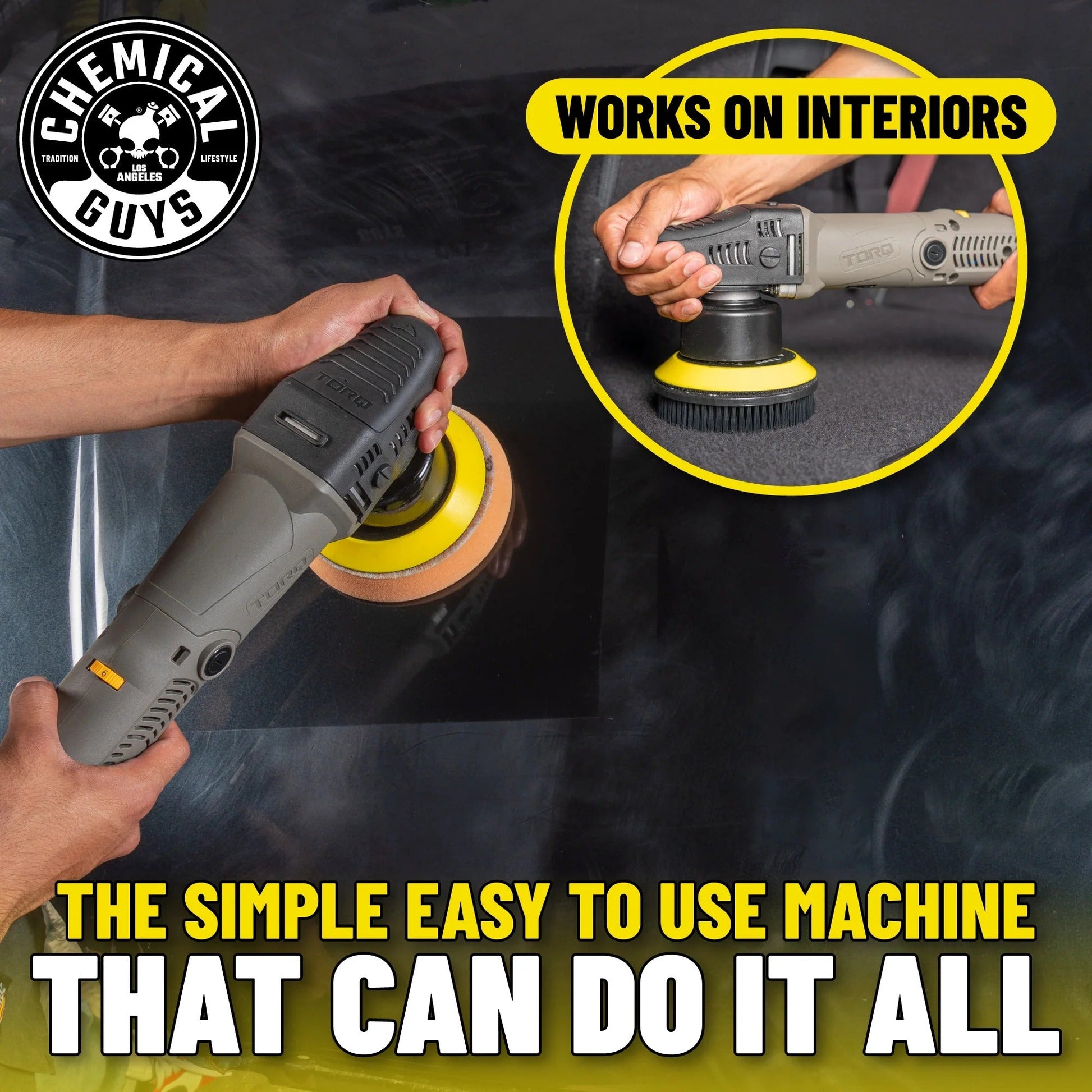 TORQ TORQX Random Orbital Polisher - Chemical Guys