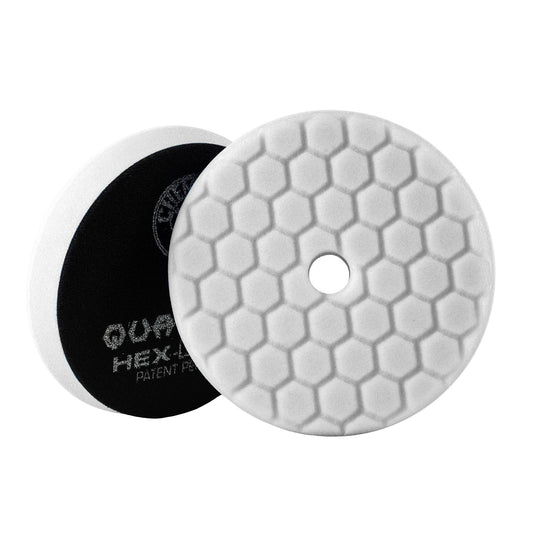 Hex-Logic Pad - White Medium Light Polishing Pad - Chemical Guys