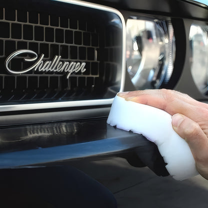 White Hex-Logic Hand Applicator Pad - Chemical Guys