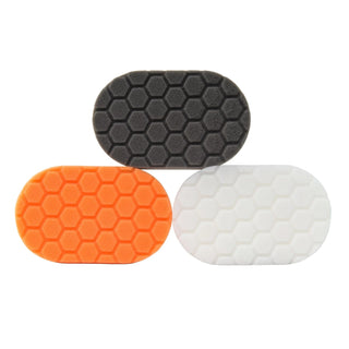 Hex-Logic Hand Polishing Applicator Pads 3X6X1In (3 Pack)