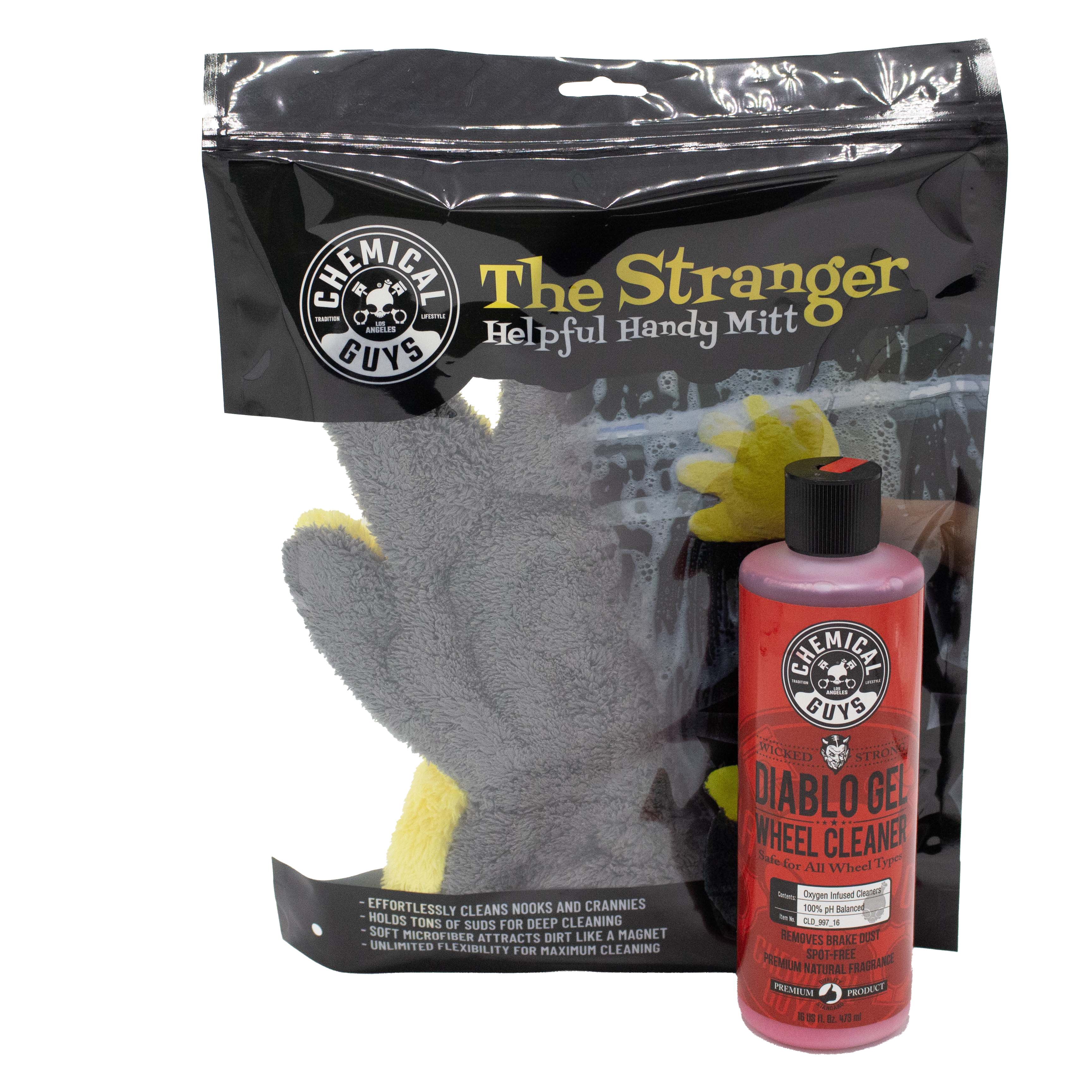 Diablo Wheel Cleaner  Stranger Mitt Bundle Kit – Chemical Guys