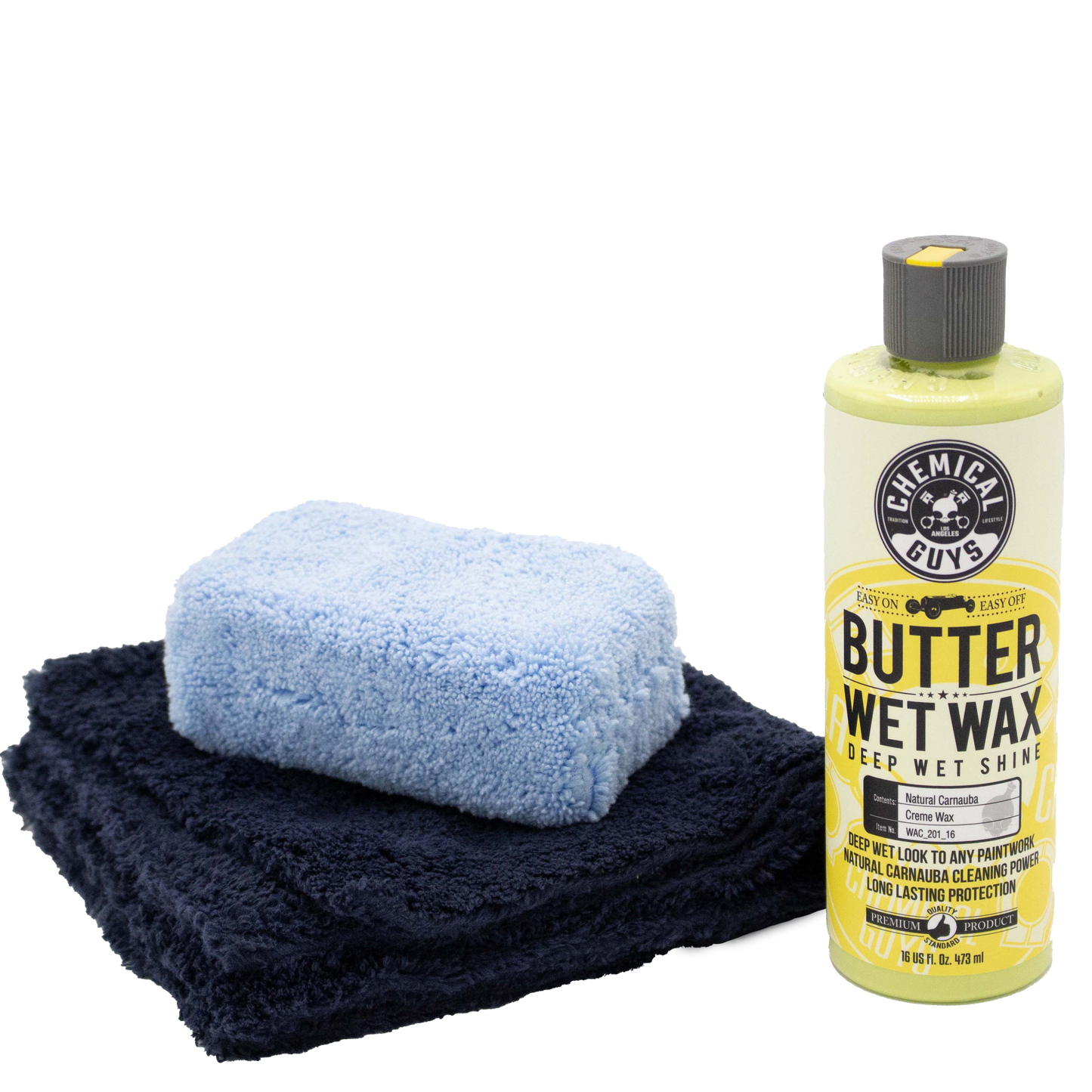 Butter Wet Wax & Applicator & Happy Ending Microfibre Bundle / Kit
