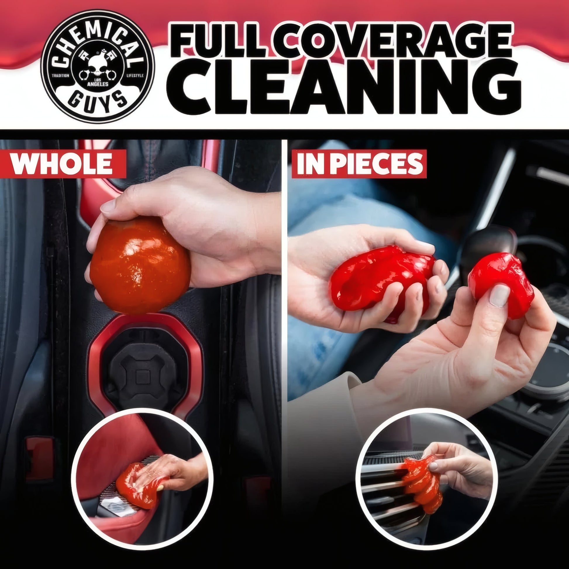 Sticky Icky Car Cleaning Gel 2 Pack - Chemical Guys