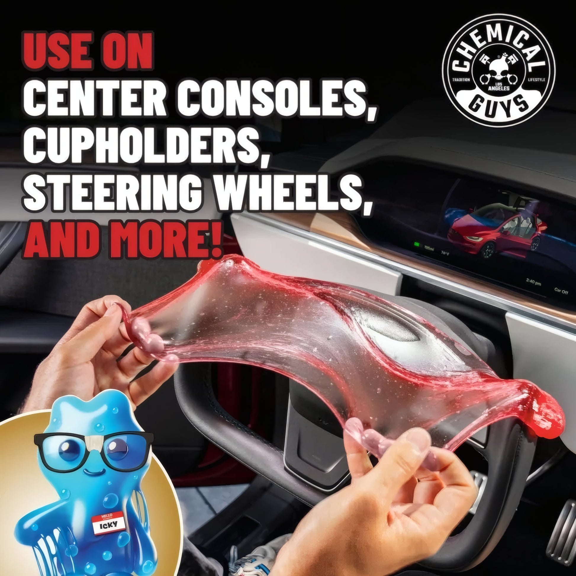 Sticky Icky Car Cleaning Gel 2 Pack - Chemical Guys