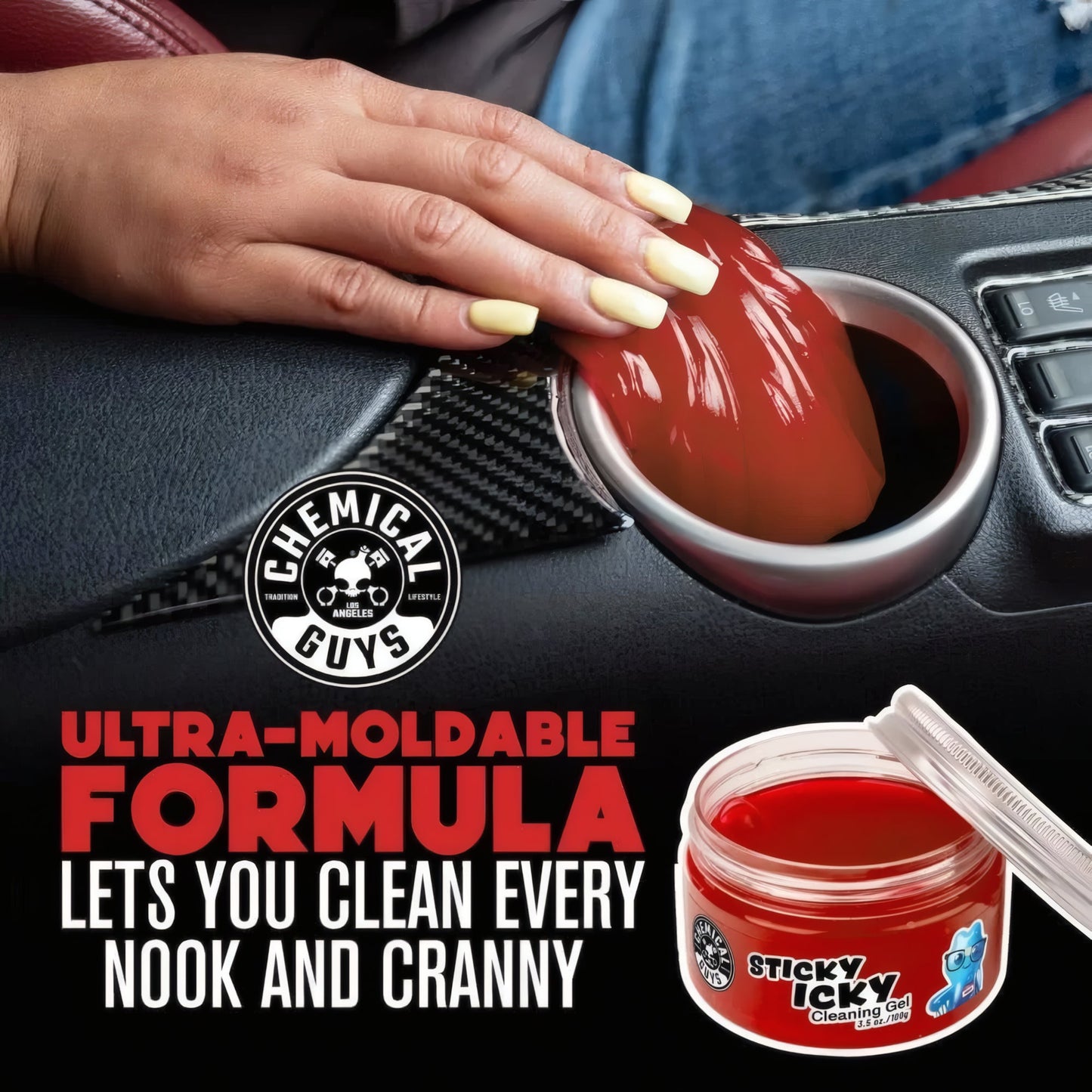 Sticky Icky Car Cleaning Gel 2 Pack - Chemical Guys