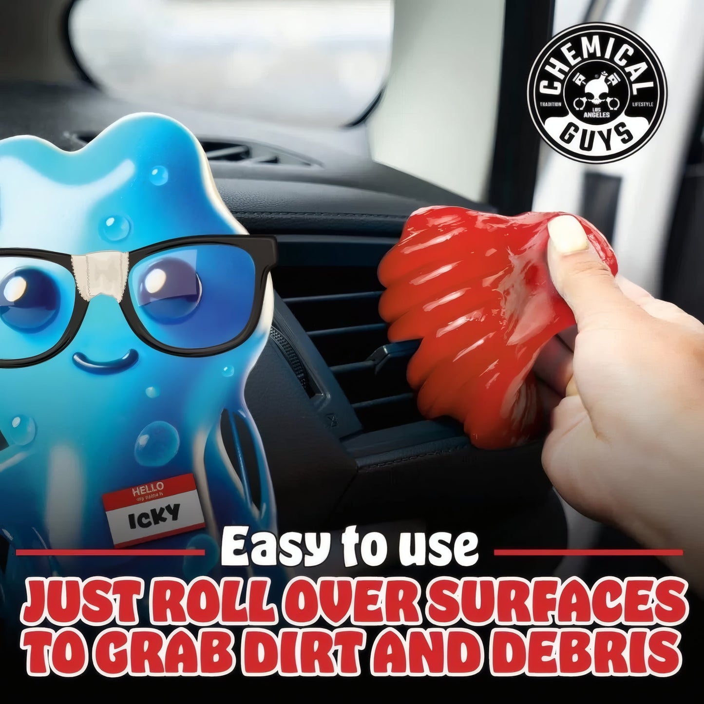 Sticky Icky Car Cleaning Gel 2 Pack - Chemical Guys