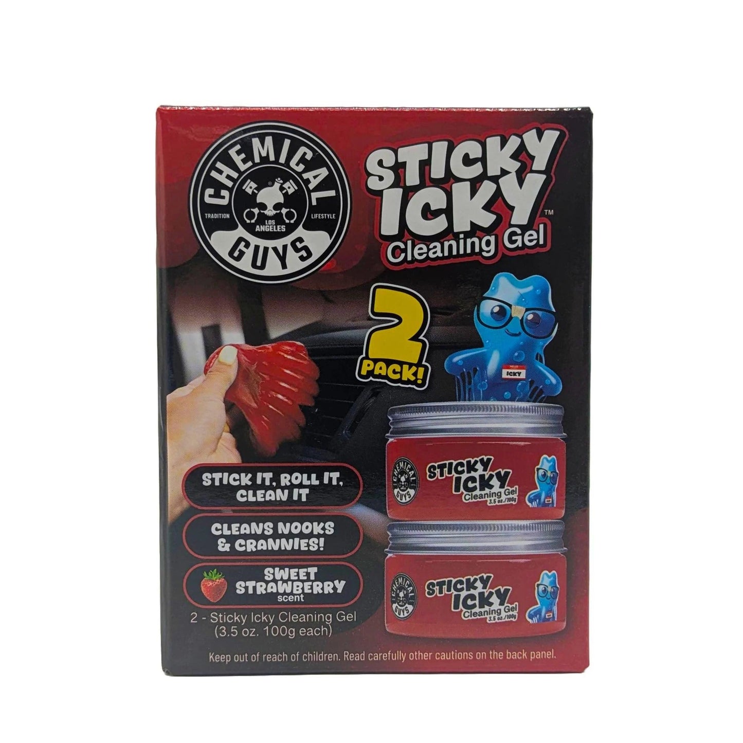 Sticky Icky Car Cleaning Gel 2 Pack - Chemical Guys