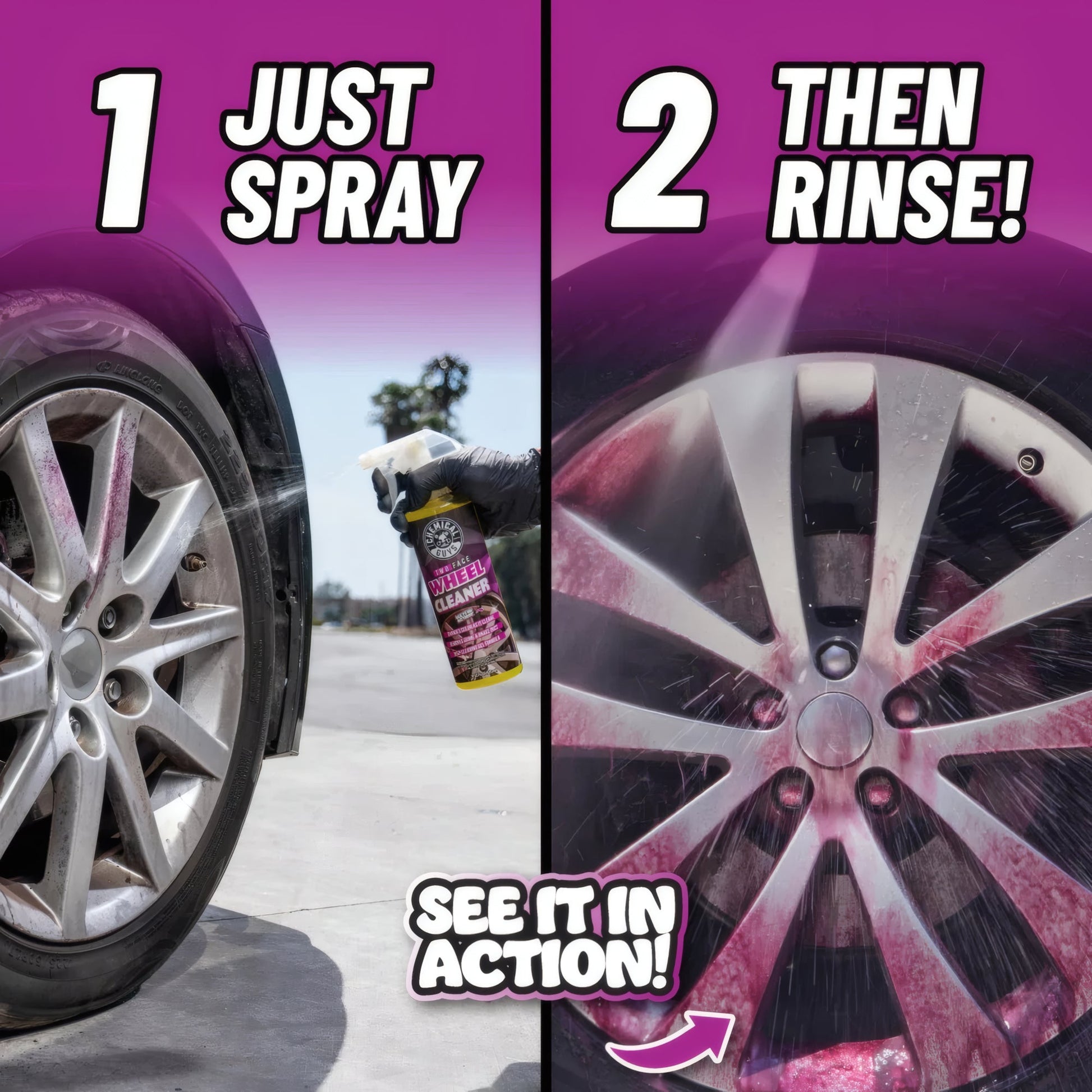 Two Face Colour Changing Wheel Cleaner - Chemical Guys