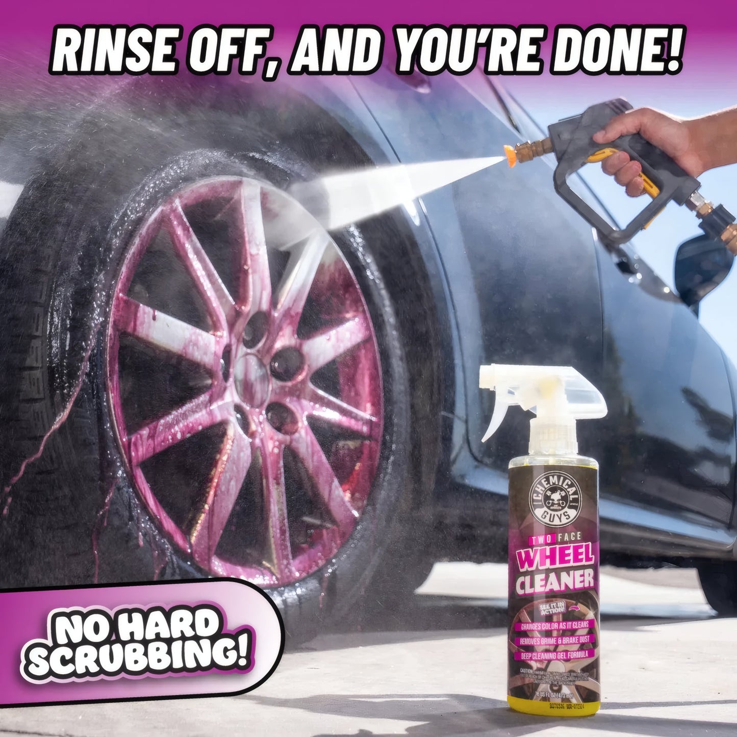 Two Face Colour Changing Wheel Cleaner - Chemical Guys