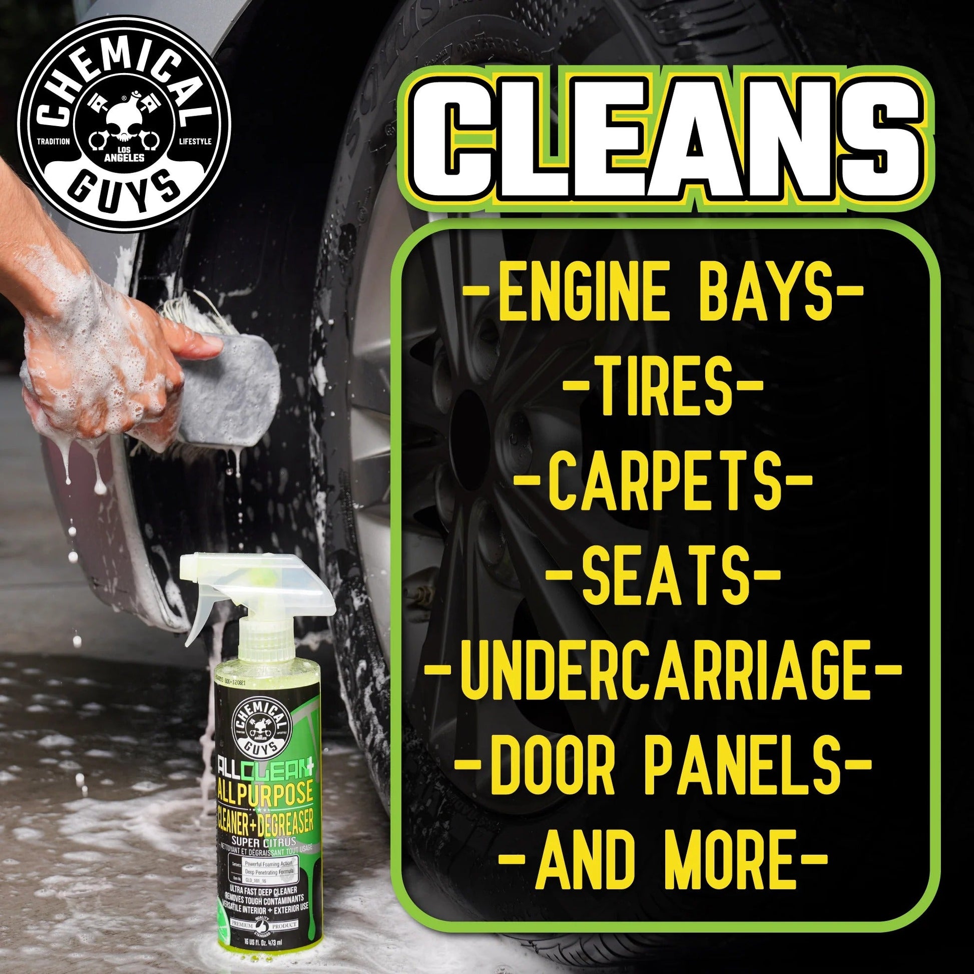 All Clean + Citrus Based All Purpose Super Cleaner (16 oz) - Chemical Guys