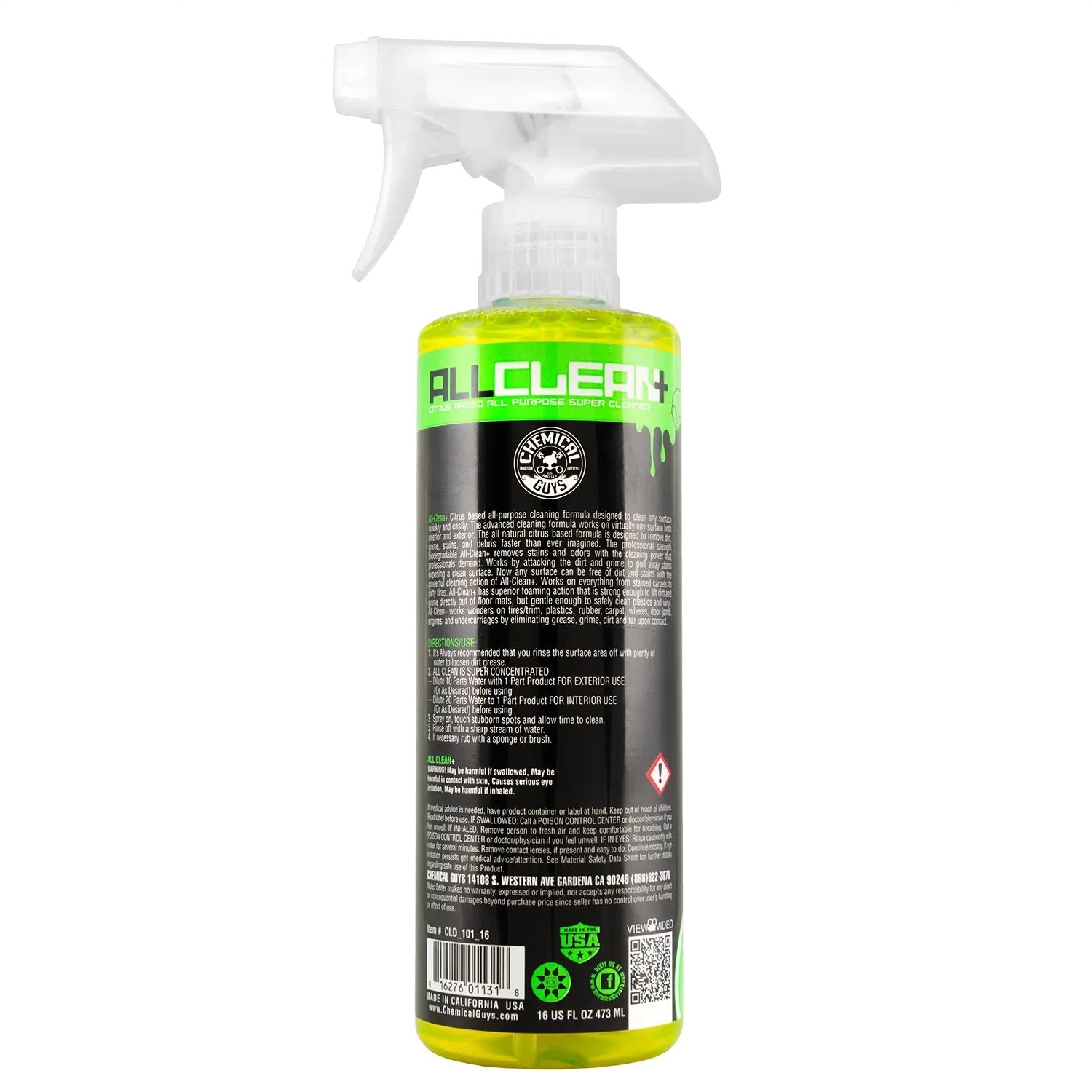 All Clean + Citrus Based All Purpose Super Cleaner (16 oz) - Chemical Guys