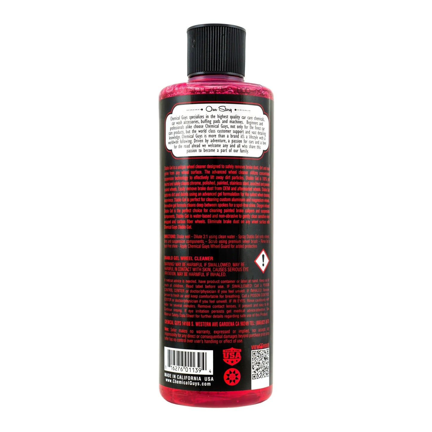 Diablo Gel Wheel & Rim Cleaner Concentrated - Chemical Guys