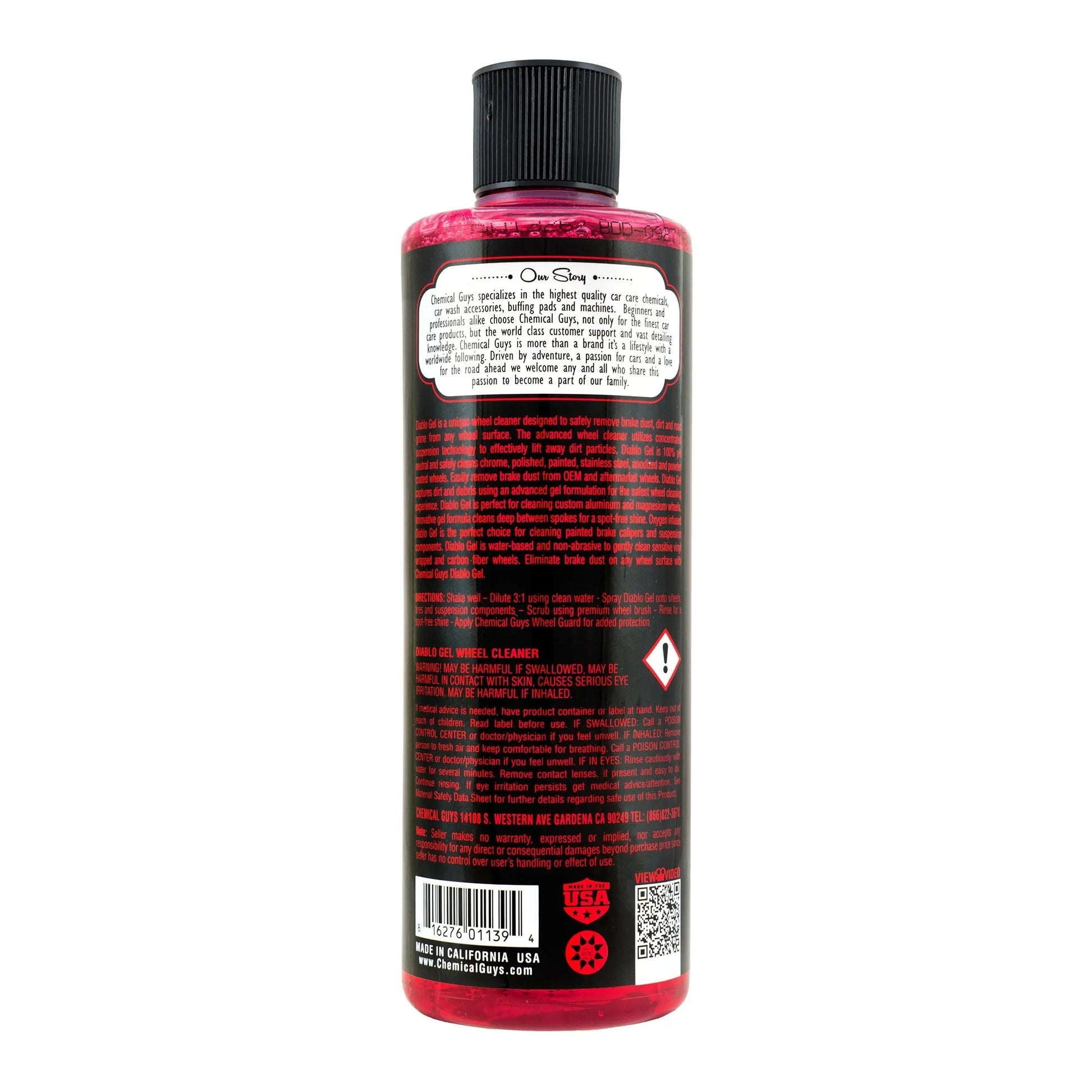 Diablo Gel Wheel & Rim Cleaner Concentrated - Chemical Guys