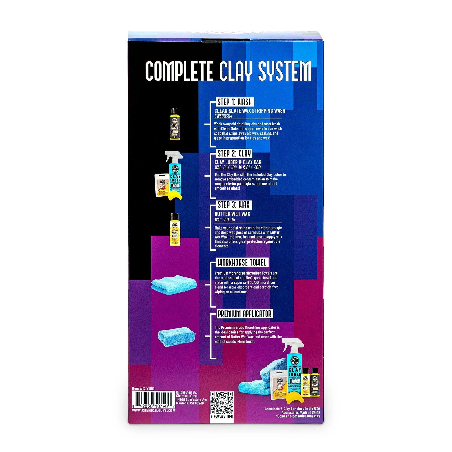 Complete Clay System Kit - Chemical Guys