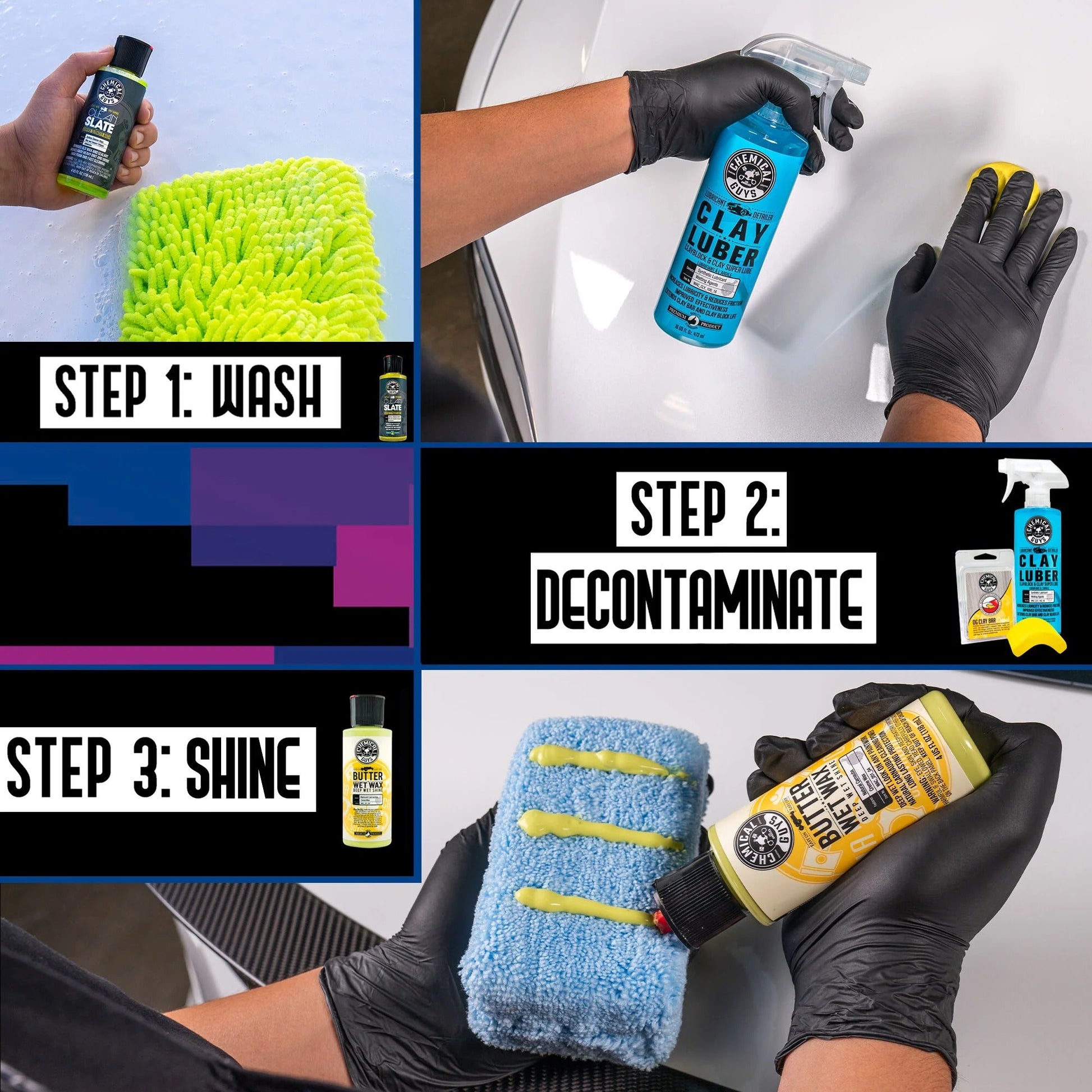 Complete Clay System Kit - Chemical Guys