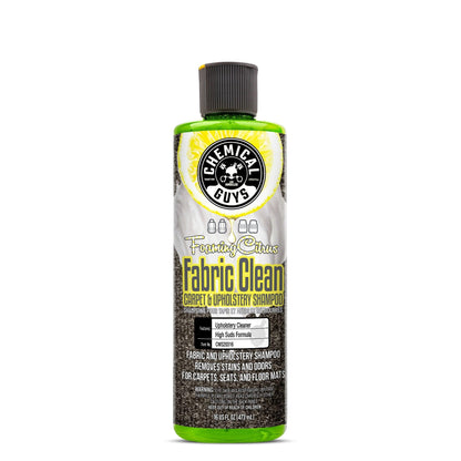 Foaming Citrus Fabric Clean Carpet & Upholstery Shampoo (16oz) - Chemical Guys