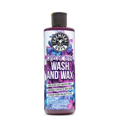 Extreme Body Wash and Wax Car Wash Soap (16 oz) Chemical Guys