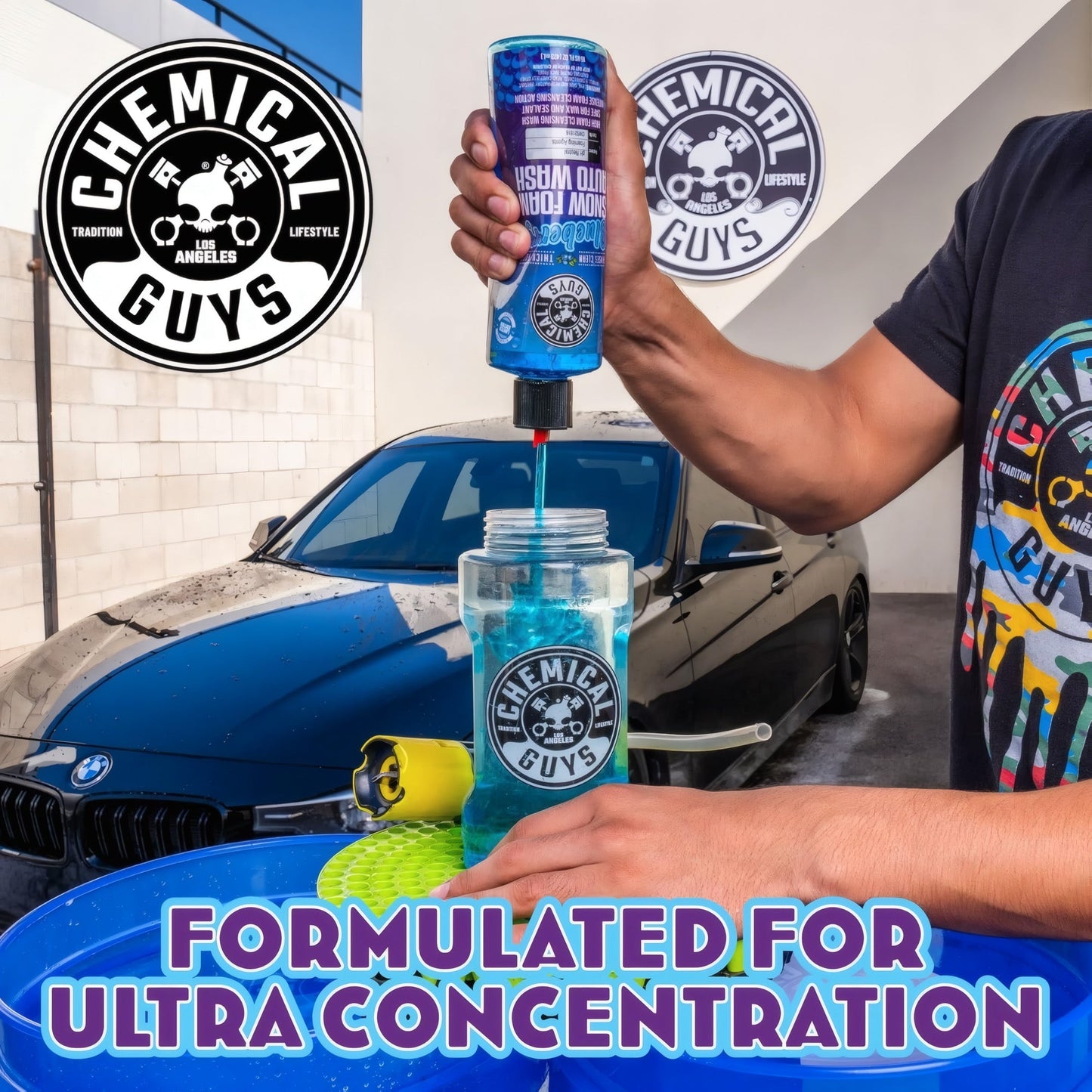 Blueberry Snow Foam Auto Wash (16oz) - Chemical Guys