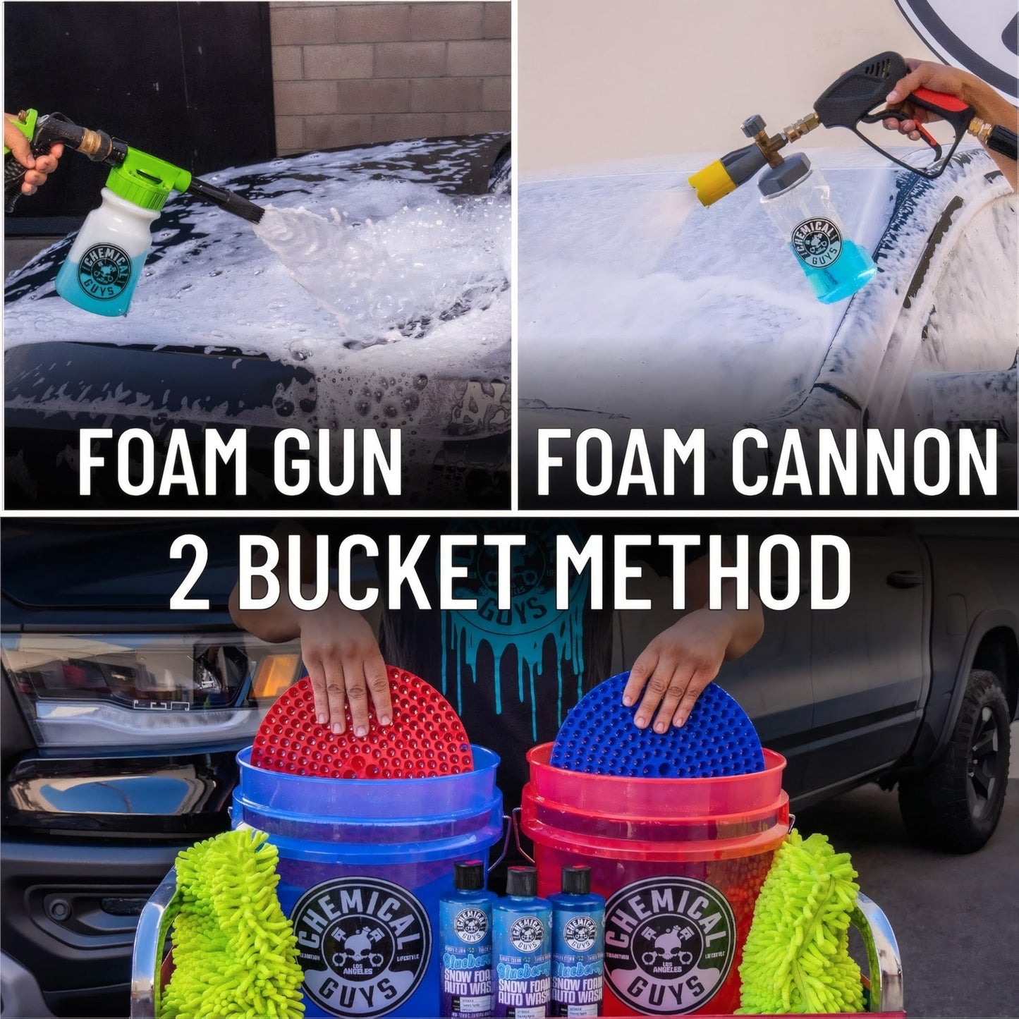 Blueberry Snow Foam Auto Wash (16oz) - Chemical Guys