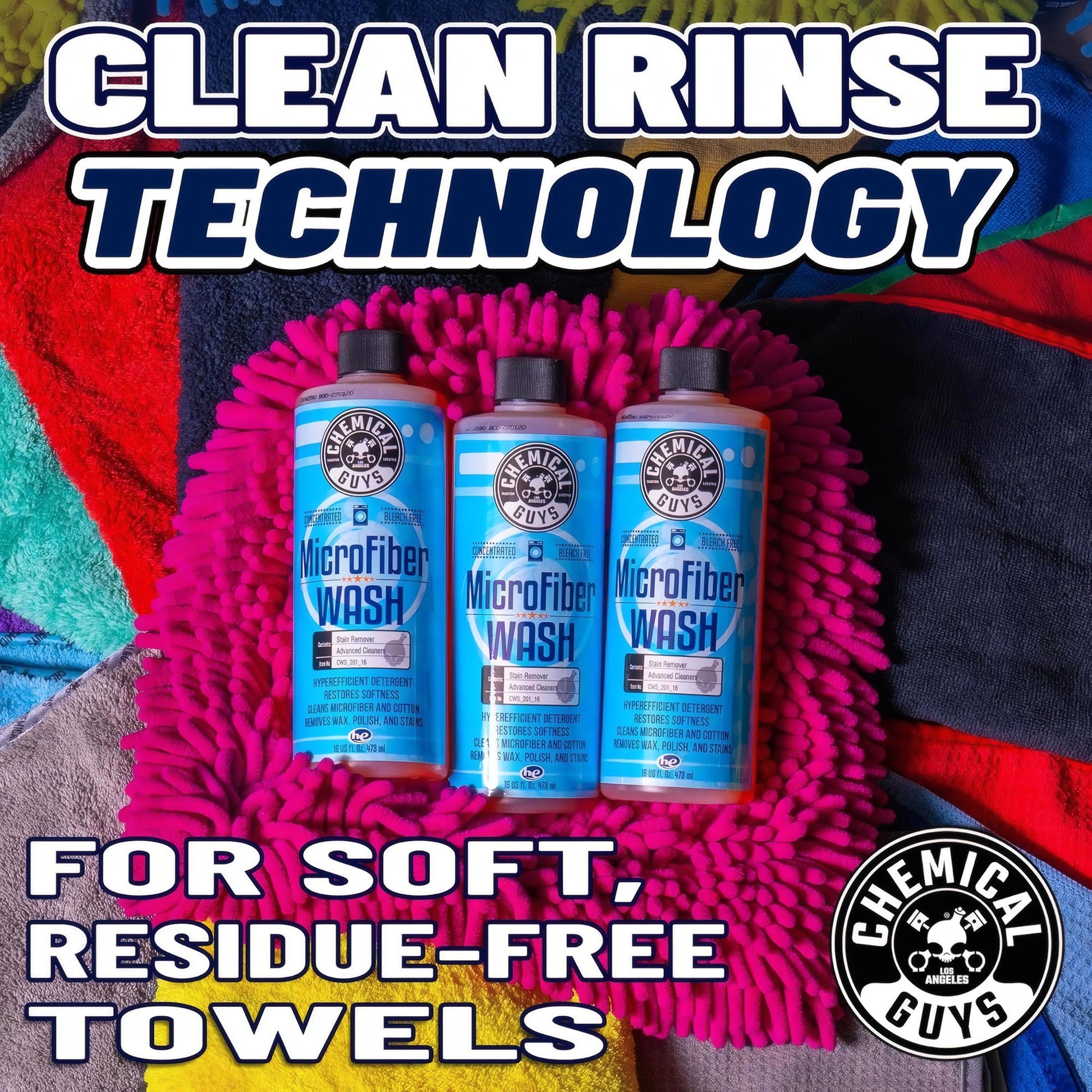 Microfibre Wash Cleaning Detergent Concentrate - Chemical Guys