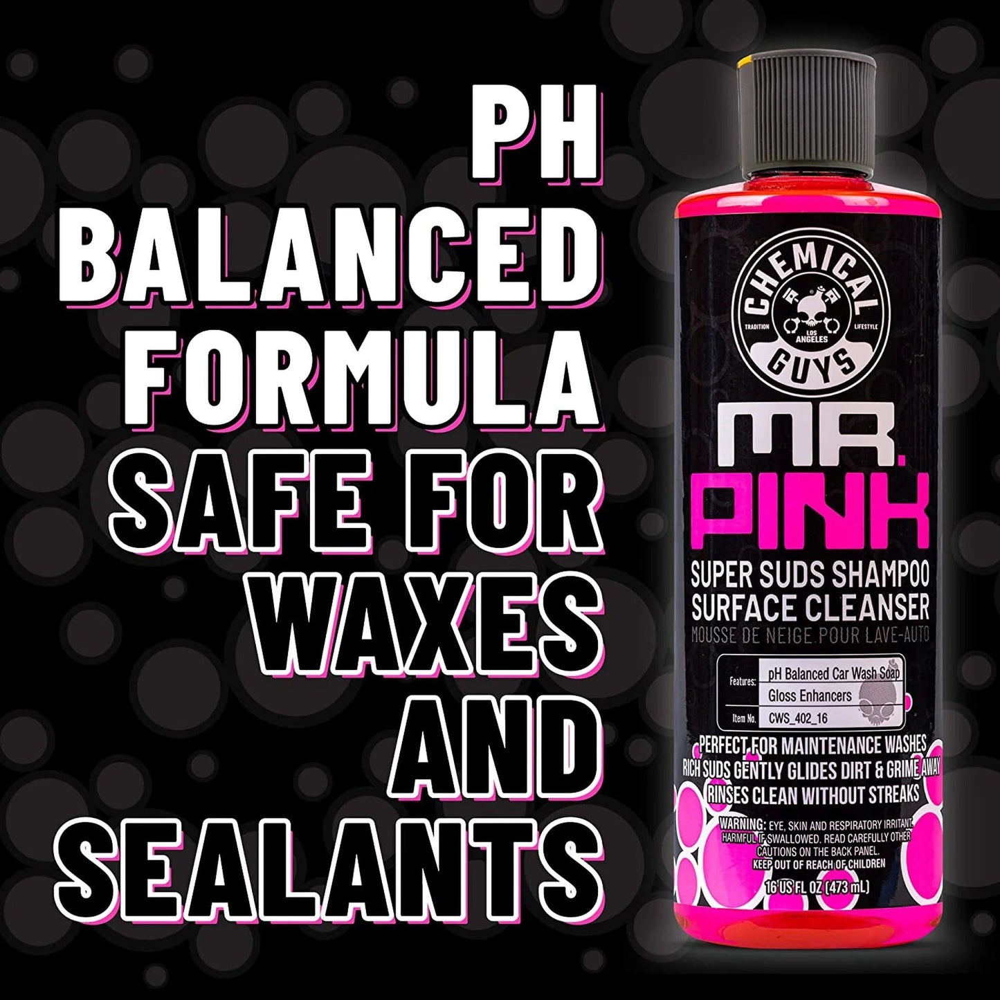 Mr Pink Car Wash Super Suds Shampoo - Chemical Guys