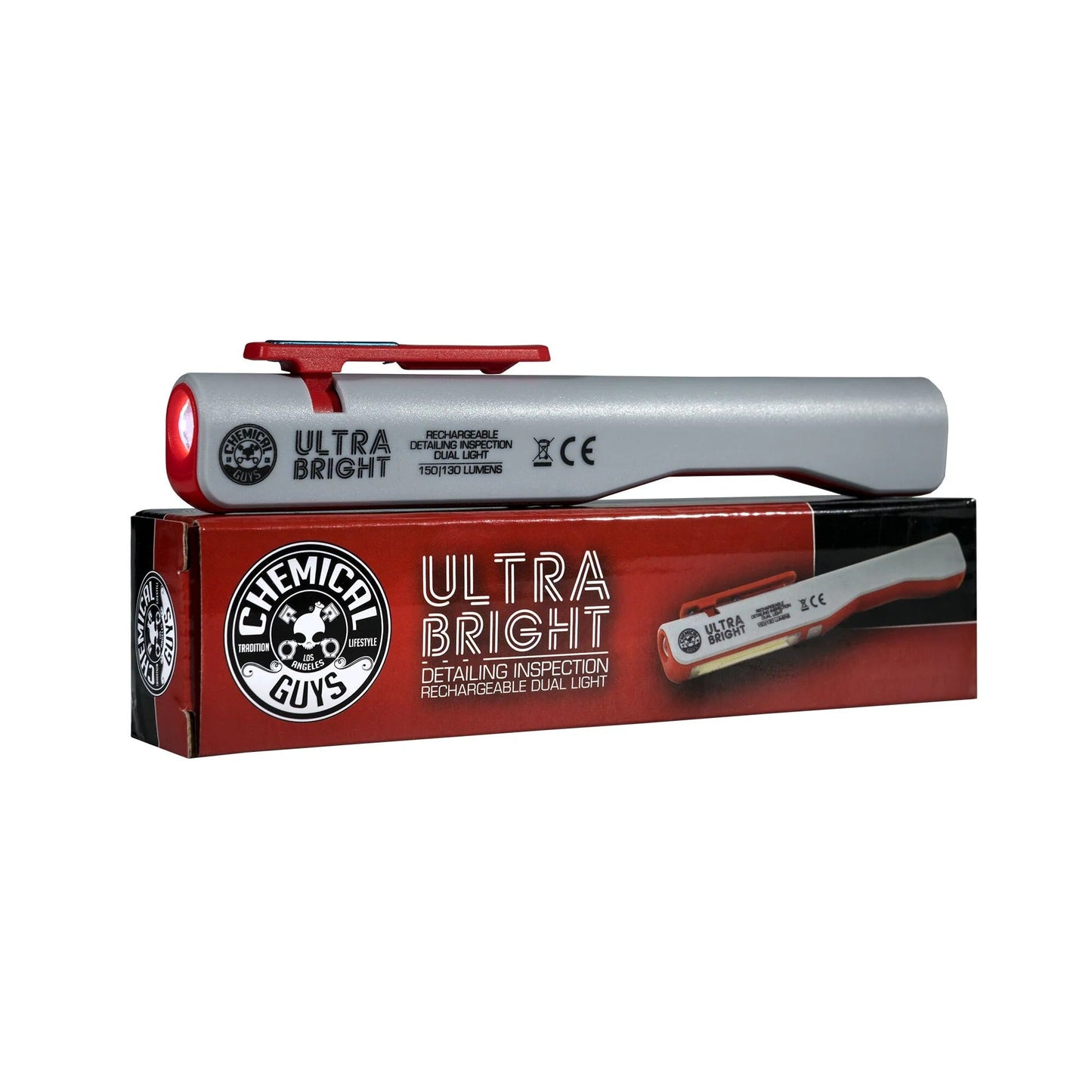 Ultra Bright Rechargeable Detailing Inspection Dual Light - Chemical Guys