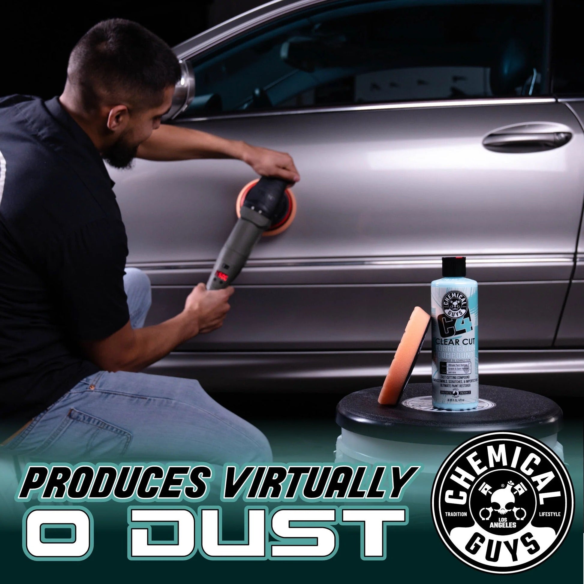 C4 Clear Cut Correction Compound (16oz) - Chemical Guys