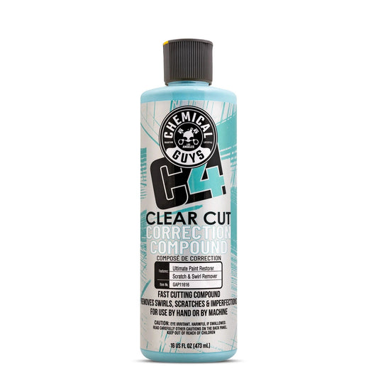 C4 Clear Cut Correction Compound (16oz) - Chemical Guys
