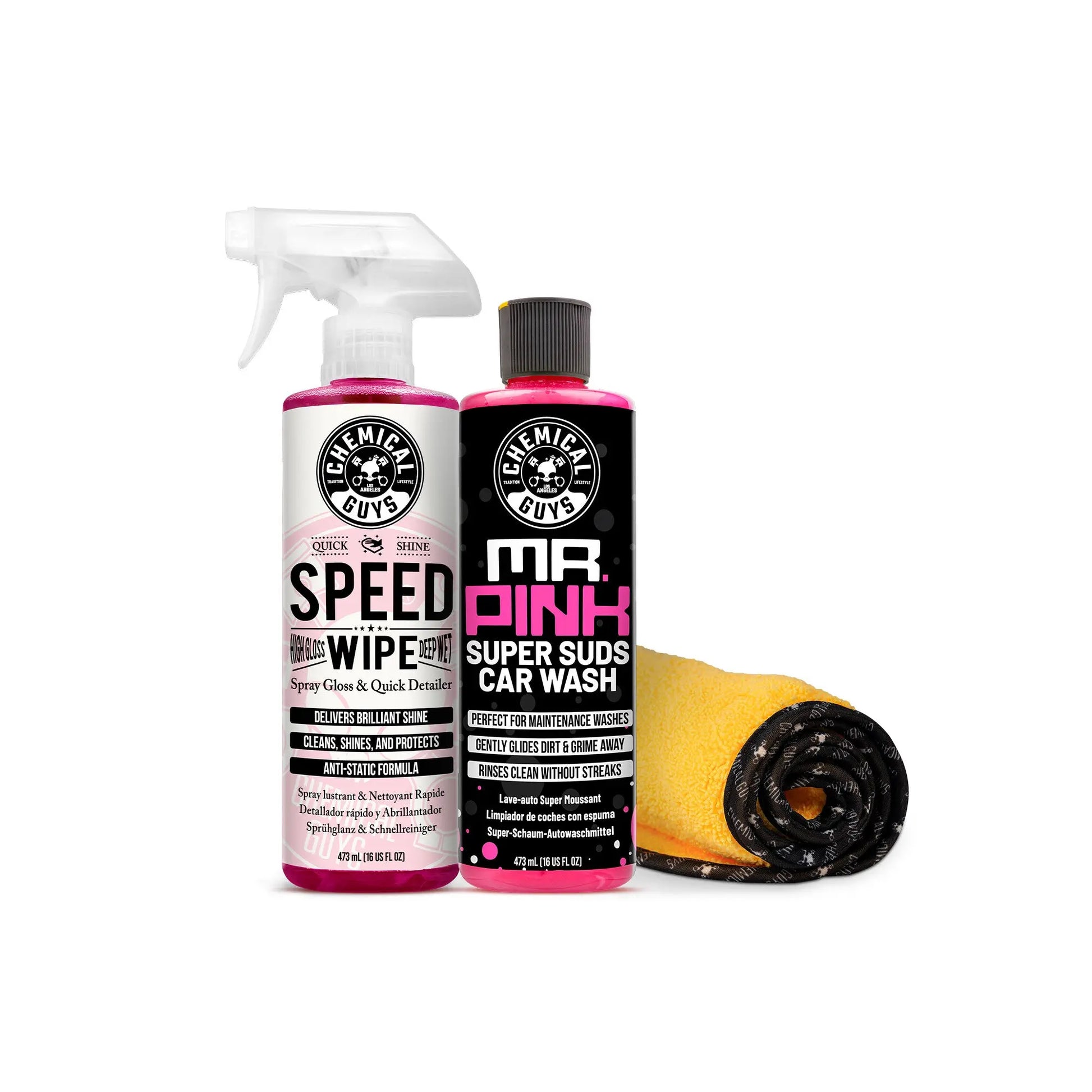 Speed Shine Car Detailing Kit Chemical Guys