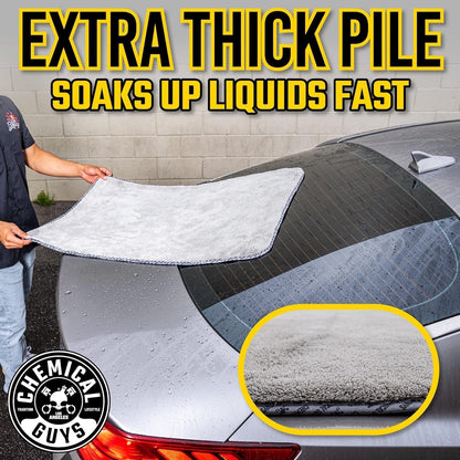 Woolly Mammoth Microfiber Drying Towel - Chemical Guys