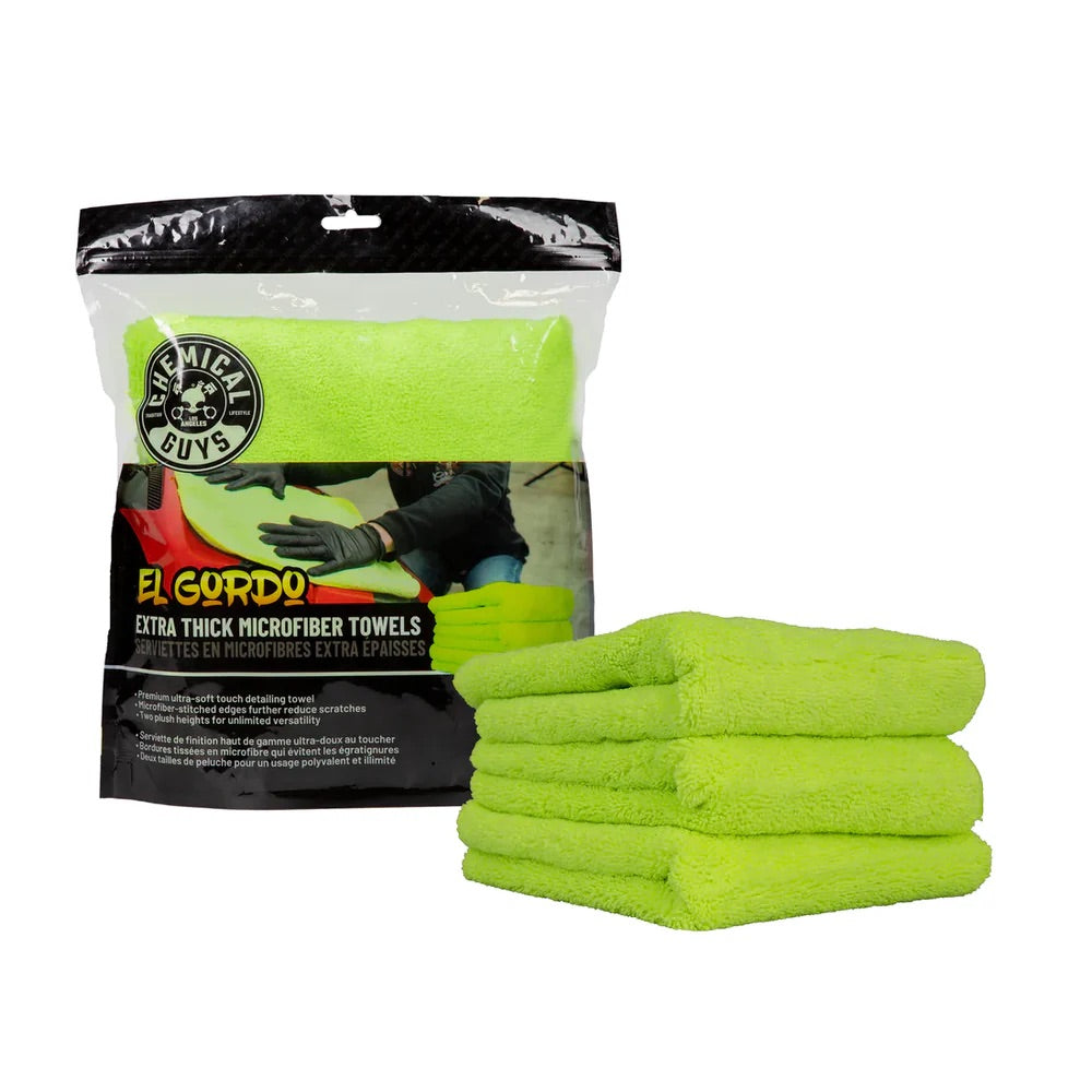El Gordo Extra Thick Professional Microfiber Towel (3 Pack)
