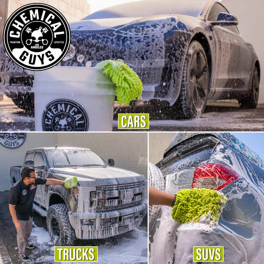 Chenille Car Wash Mitt - Chemical Guys