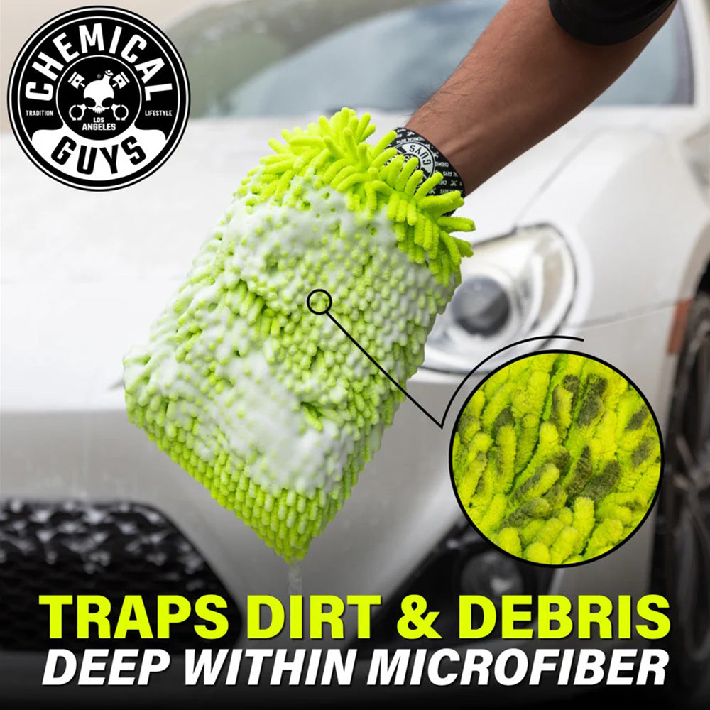 Chenille Car Wash Mitt - Chemical Guys