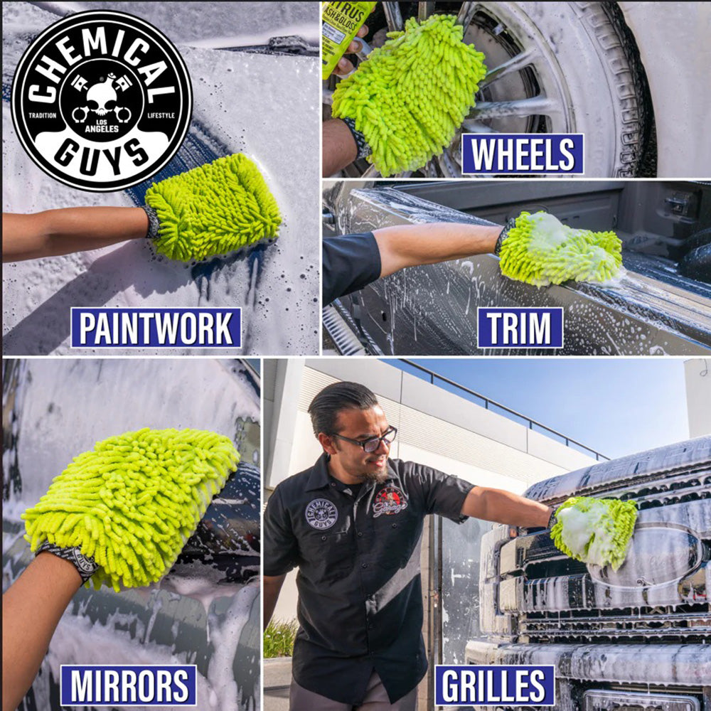 Chenille Car Wash Mitt - Chemical Guys