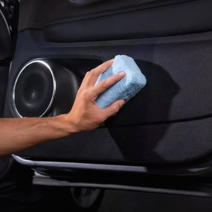 Premium Grade Microfiber Applicators, Blue 2" X 4" X 6" 2 Pk Chemical Guys