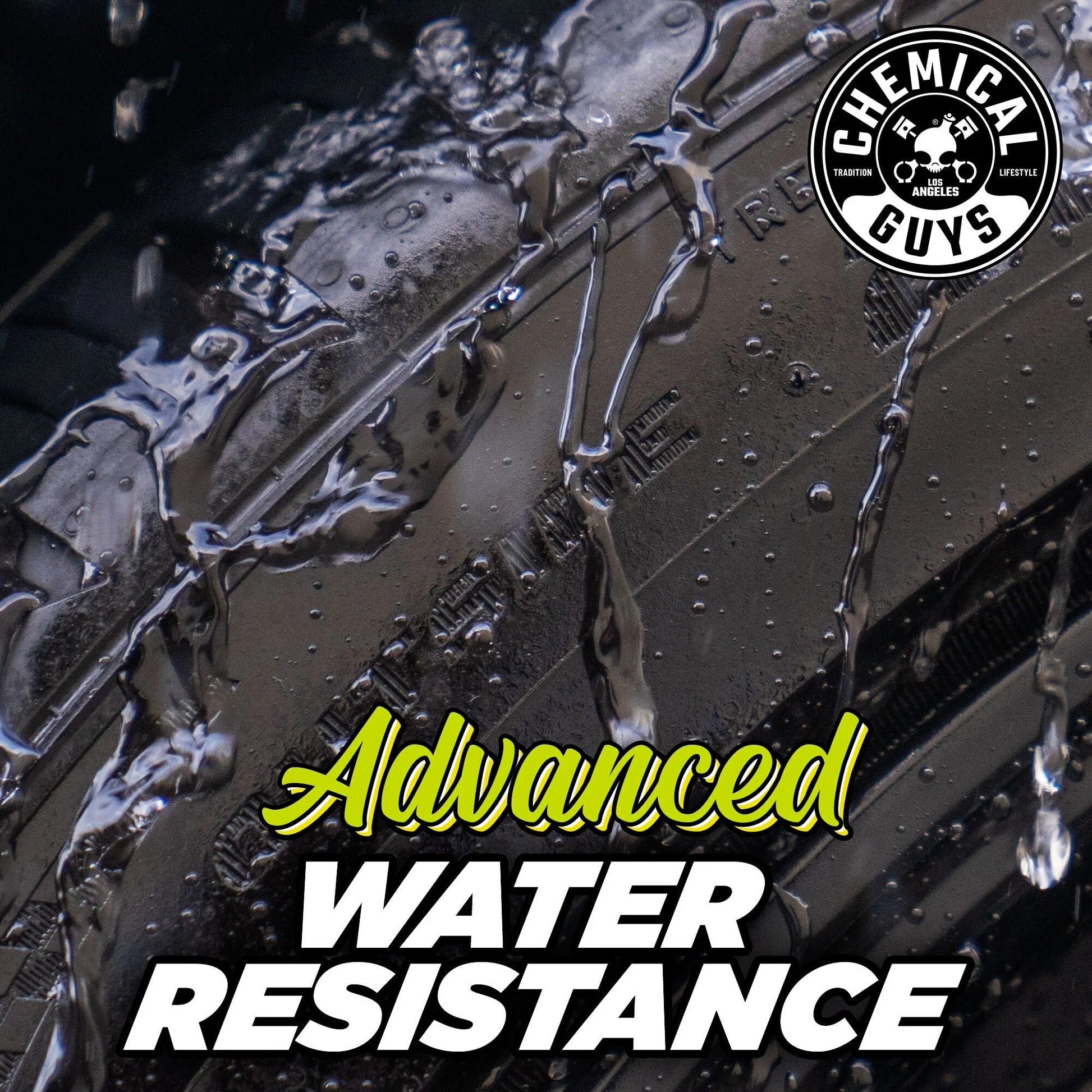 Galactic Black Wet Look Tyre Shine Dressing (16oz) Chemical Guys